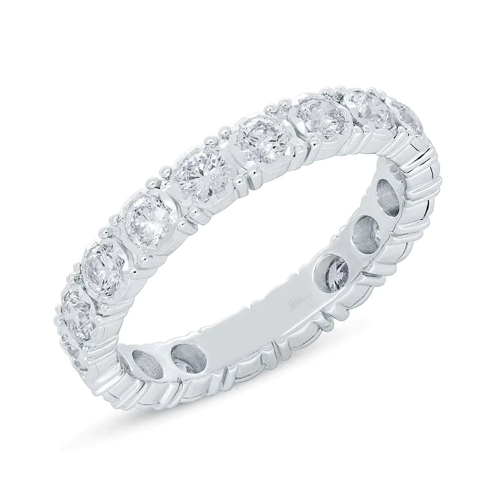 14K GOLD DIAMOND JEN ETERNITY BAND