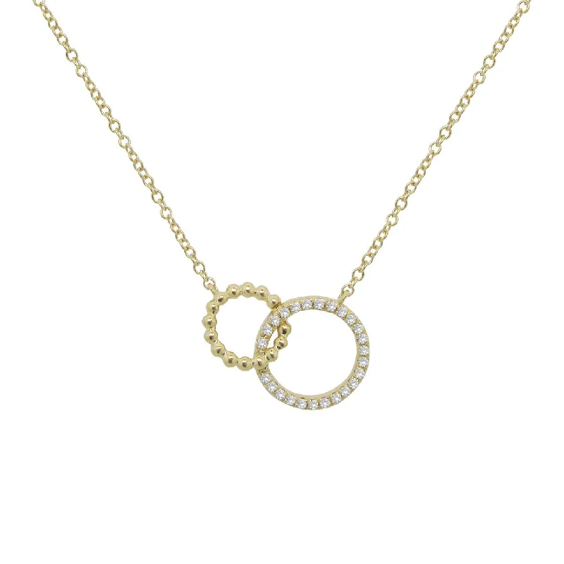 14K GOLD DIAMOND TOVA NECKLACE