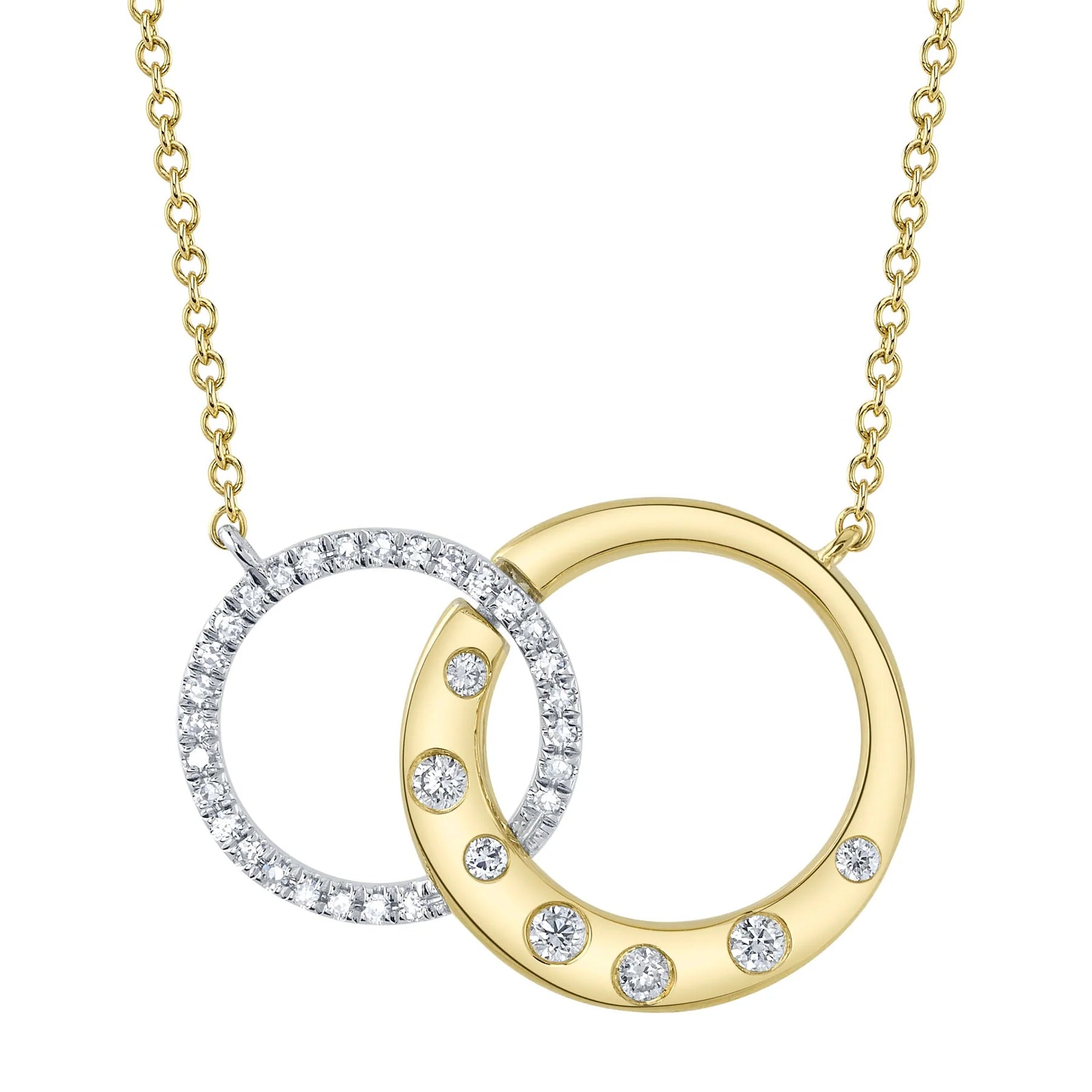 14K GOLD DIAMOND ELANA NECKLACE