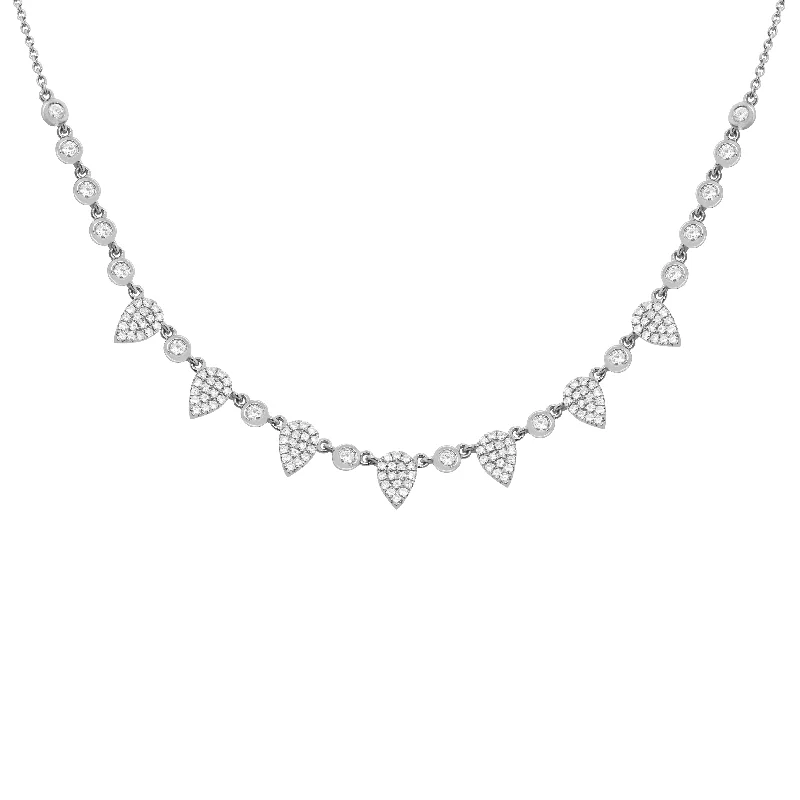 14K GOLD DIAMOND DIXIE NECKLACE