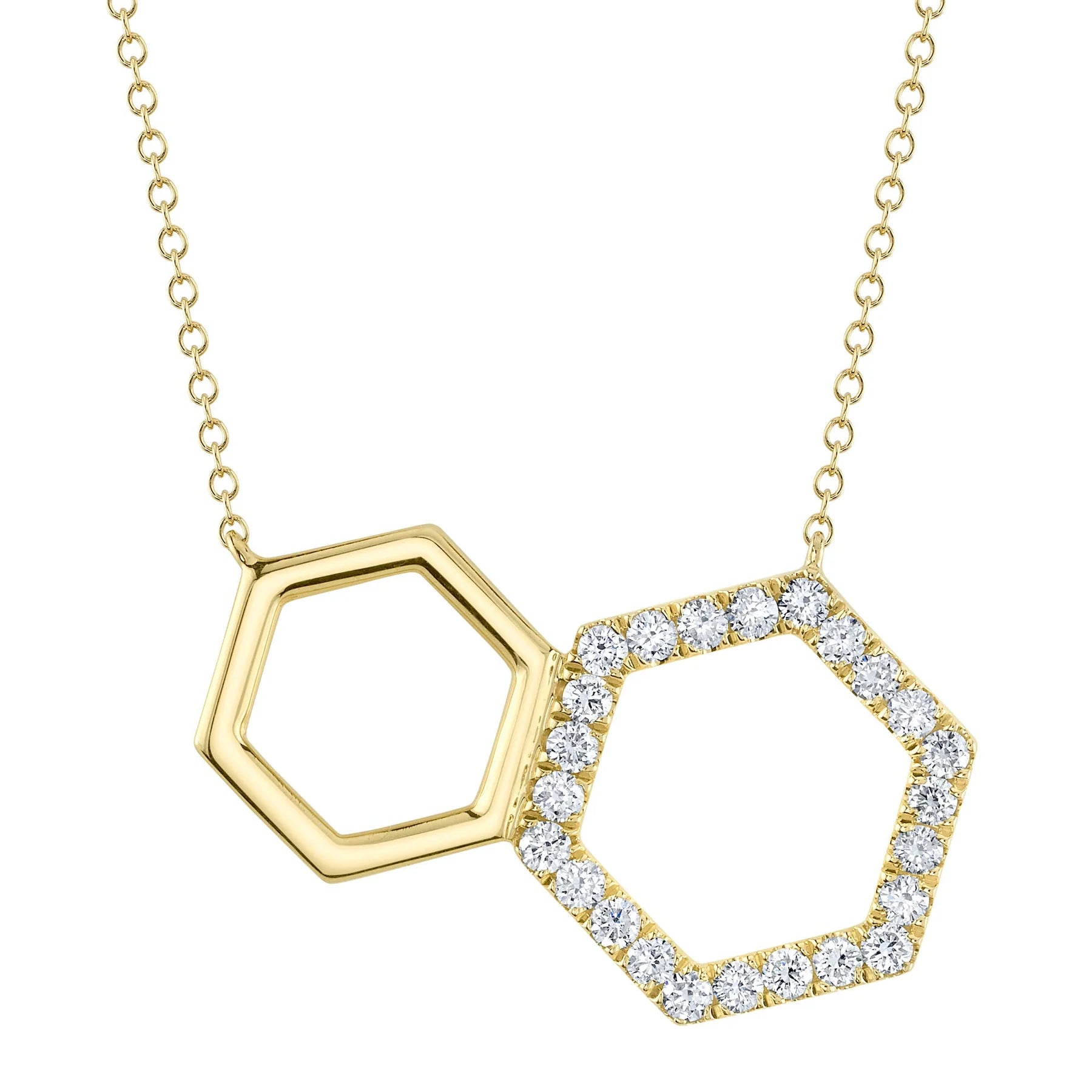 14K GOLD DIAMOND VERONICA NECKLACE