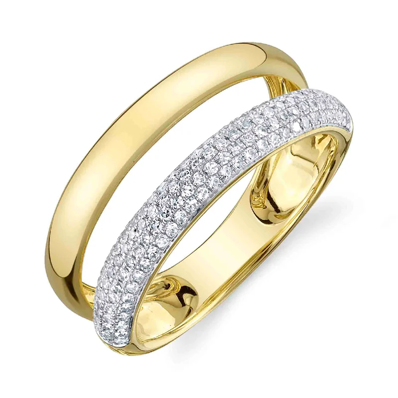 14K GOLD DIAMOND DENISE RING