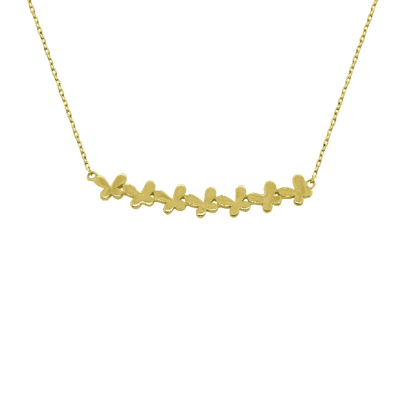 14K GOLD OLIVIA BUTTERFLY NECKLACE