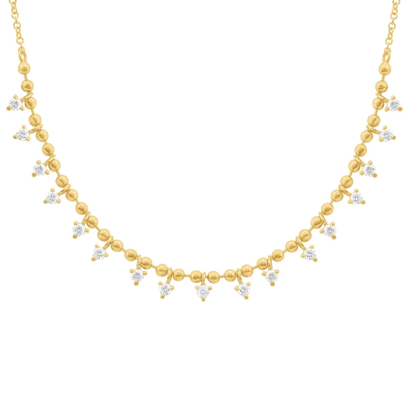 14K GOLD DIAMOND BRENT NECKLACE