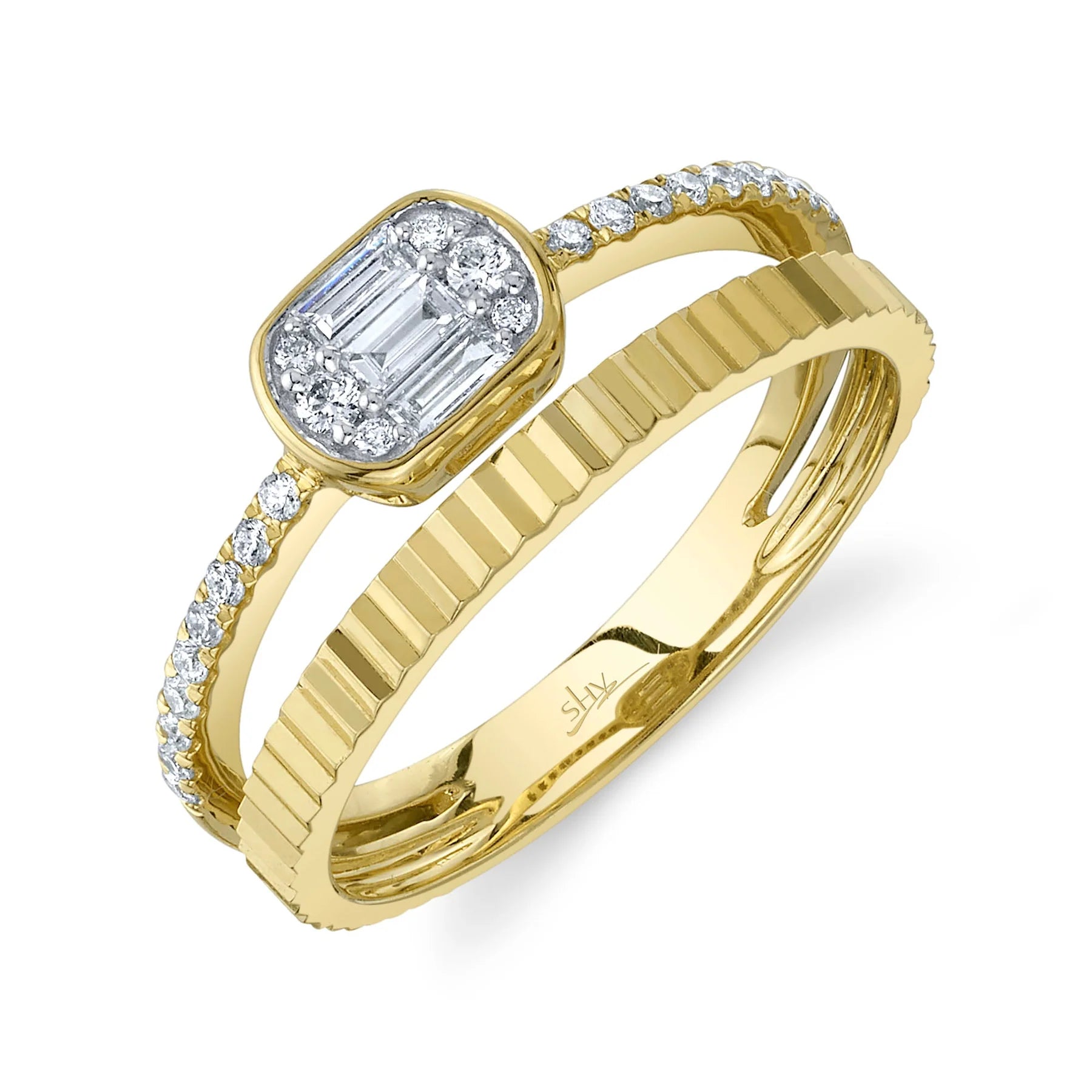 14K GOLD DIAMOND MAIA RING