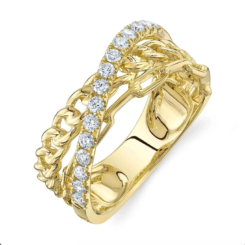 14K GOLD DIAMOND LILIANNA RING